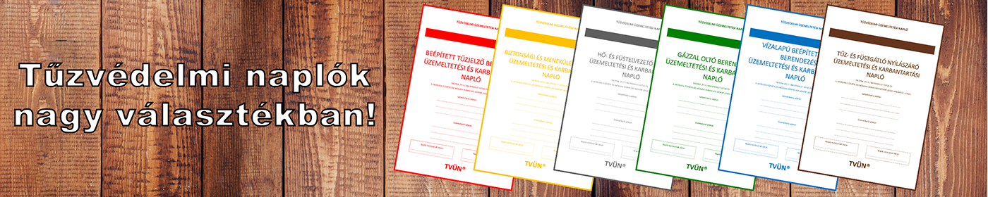 Tűzvédelmi naplók