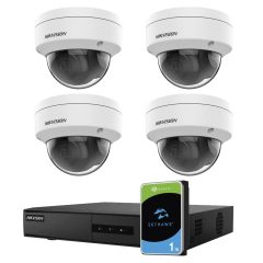 Hikvision Alfa-2MP-D-1T 4 kamerás rendszer