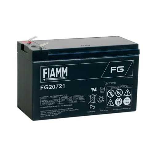 FIAMM 12V, 7,2Ah akkumulátor