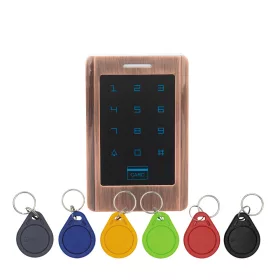   Control érintőgombos kültéri RFID olvasó és kódzár, bronz színű (KIT-CON-M3)