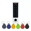 Control érintőgombos kültéri, rádiós, ujjlenyomatolvasós RFID kódzár (KIT-CON-RF)