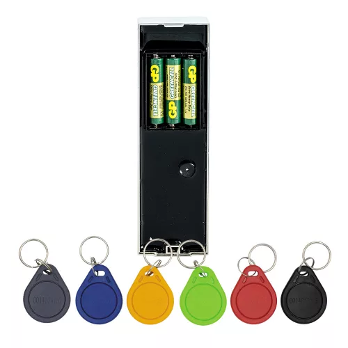 Control érintőgombos kültéri, rádiós, ujjlenyomatolvasós RFID kódzár (KIT-CON-RF)