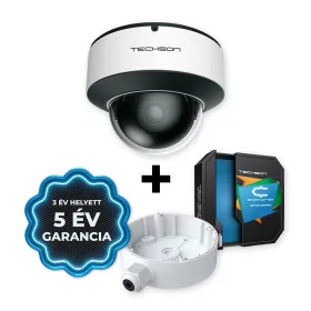   Techson TCI MS6 D006 WI ADM -2.8 + JG + SCSTD1 6 Mpx-es IP kamera Tömszelencés kötődobozzal és SmartCenter STD licenccel