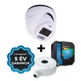   Techson TCI MS6 E106 WI ADM Z4 /PA + JG + SCSTD1 6 Mpx-es IP kamera Tömszelencés kötődobozzal és SmartCenter STD licenccel