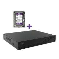   Techson TCR A12 S204-NS 4 csatornás Analóg HD rögzítő + 1 TB HDD