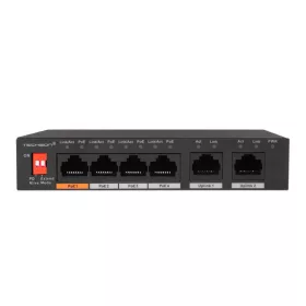 Techson TCSL AMP04 2MU 6 portos PoE switch