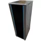 TechSon 600 x 1000 mély 42U magas, álló 19"-os rackszekrény, üveg ajtó, fekete