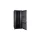 TechSon 600 x 600 mély 22U magas, álló 19"-os rackszekrény, perforált ajtó, fekete