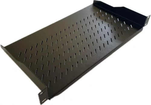 TechSon tálca 19"-os rackszekrényhez, perforált, 1U magas, 250 mm mély