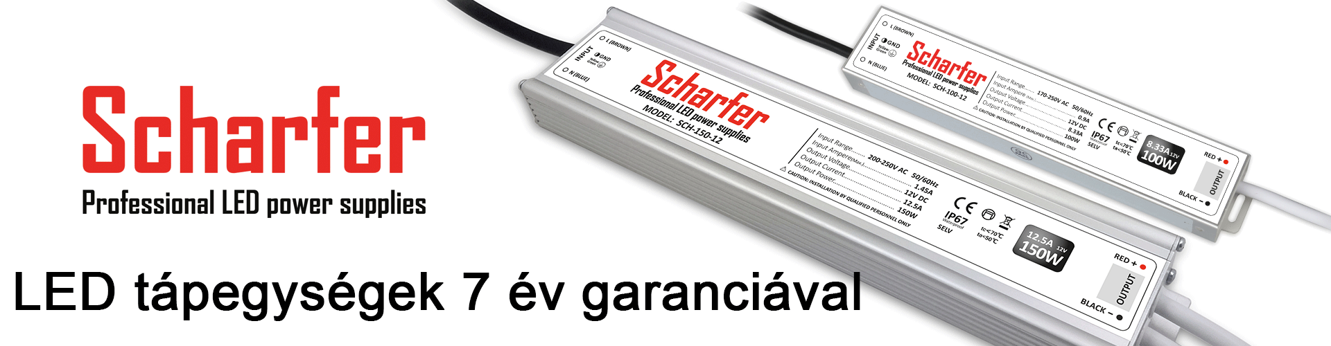 Scharfer LED Power Supplies