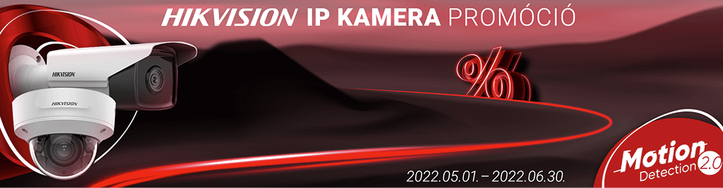 IP kamera promóció