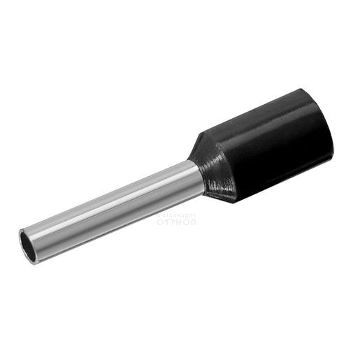 Érvéghüvely 1,5mm2 - fekete 1000 db